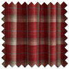 Carnoustie (Blackout) Eyelet, Red - Ready Made Curtains